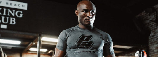 Focused athlete in gym training with intensity, representing mental focus and performance benefits of Alpha GPC supplements
