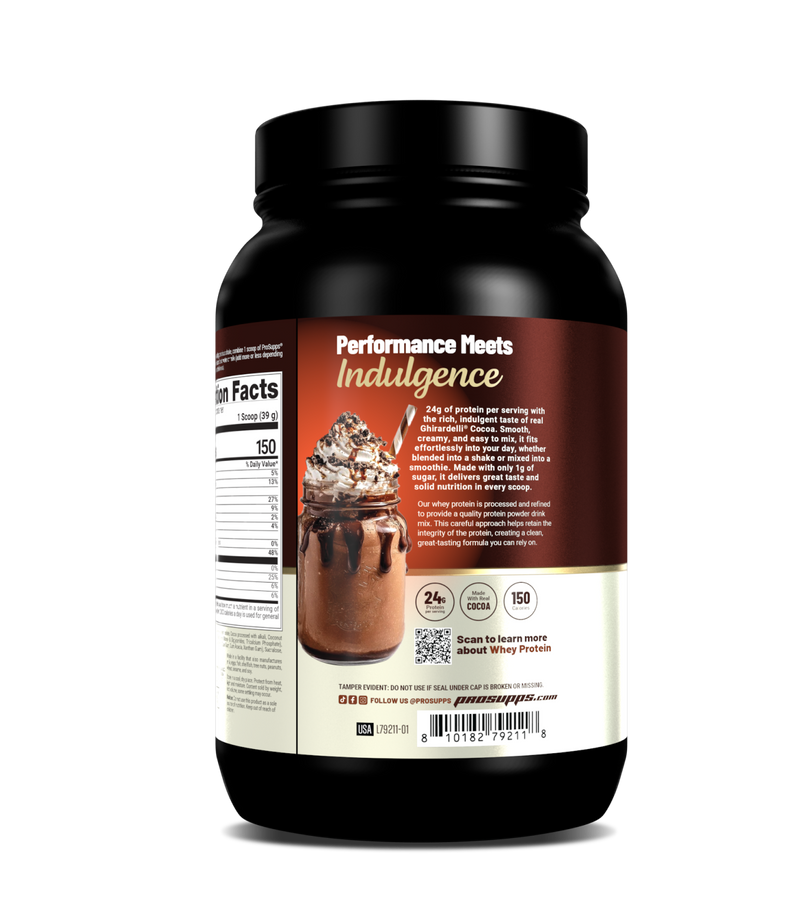 Ghirardelli x ProSupps Whey Protein